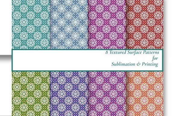 8 Ornate Floral Seamless Tile Patterns for Creative Excellence