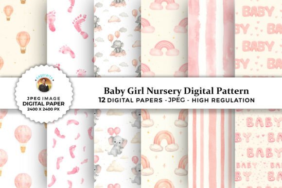 Baby Girl Nursery Digital Patterns: A Strategic Resource for Creative Projects