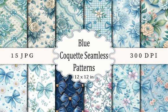 Blue Coquette Seamless Patterns – Everything You Need to Know