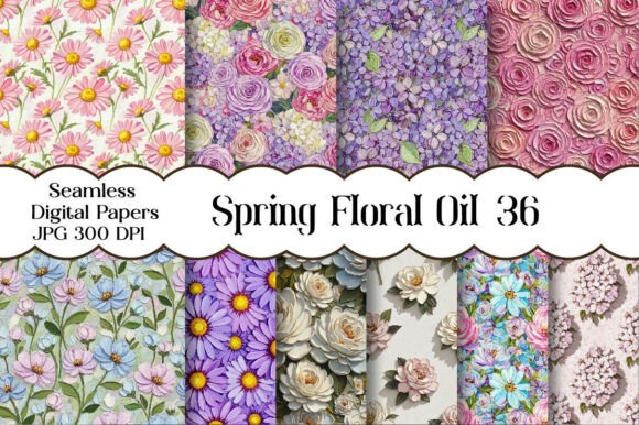 Spring Floral Oil Painting Patterns: A Timeless Artistic Inspiration