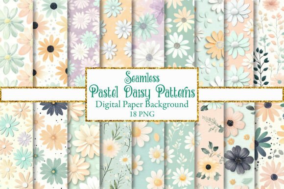 Unlocking Creativity with Pastel Daisy Patterns: A Must-Have for Modern Designers and Creators