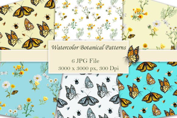 Watercolor Butterfly Repeat Patterns: A Strategic Design Tool for Creative and Business Success